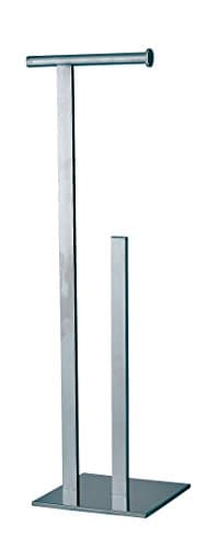 Image of Superbia- Freestanding Chrome Toilet Roll and Spare Paper Holder by Showerdrape