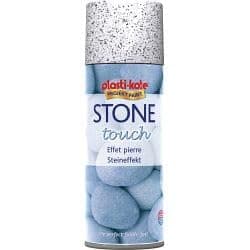 Image of Plasti-kote Stone Touch Spray paint 400ml Soap Stone (489812)