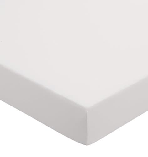 Image of Helena Springfield 50/50 Polycotton Silver Fitted Sheets Double 135 x 190 x 28cm