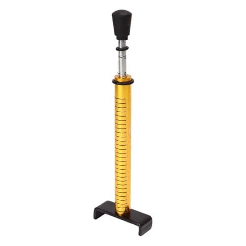Image of HilBeliFU 10Lb Belt Tension Gauge, Adjustable Belt Gauge Tool with L Shape Pad, Multifunctional Belt Tension Tester with U Bracket for Vehicle, ATV, Motorcycle