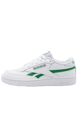 Image of Reebok Men Club C Revenge Sneaker, FTWR White/Glen Green/FTWR White, 6.5