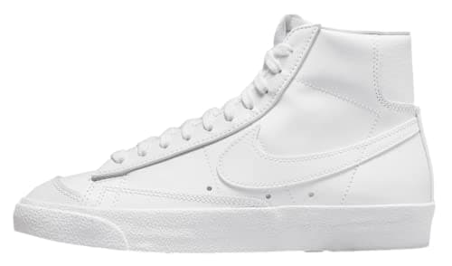 Image of Nike Women's Blazer Mid '77 Vintage Sneaker, White/White/Black, 7.5 UK