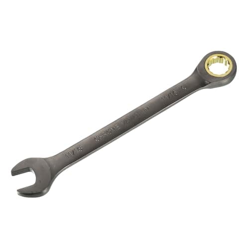 Image of sourcing map 11/16" Ratcheting Combination Wrench Spanner SAE 90 Teeth 12 Point Ratchet Box Ended Open End Spanner Tools with 4° Ratcheting Precision CR-V Spanner for Auto Repairs