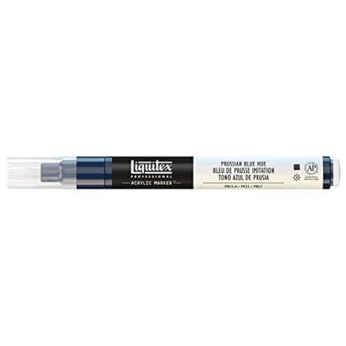 Image of Liquitex 2-4 mm Fine Nib Paint Marker - Prussian Blue Hue