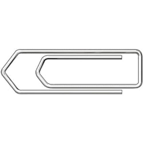 Image of Essentials 45mm Jumbo Paperclip (Pack of 100)