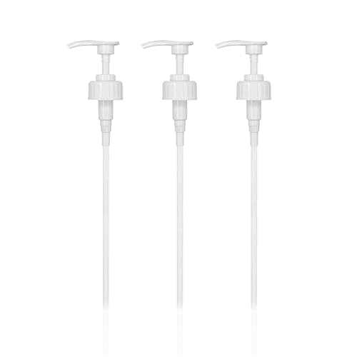 Image of 5L Pump Dispenser for 5 Litre Container, 38mm Pelican Pump Dispenser with Tube, 4ml Dose Ideal for oils, alcohol, perfumes, fragrances, Shampoo