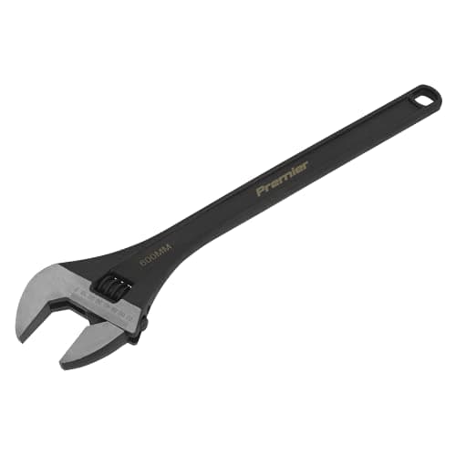 Image of Sealey AK9566 600mm Adjustable Wrench , Black