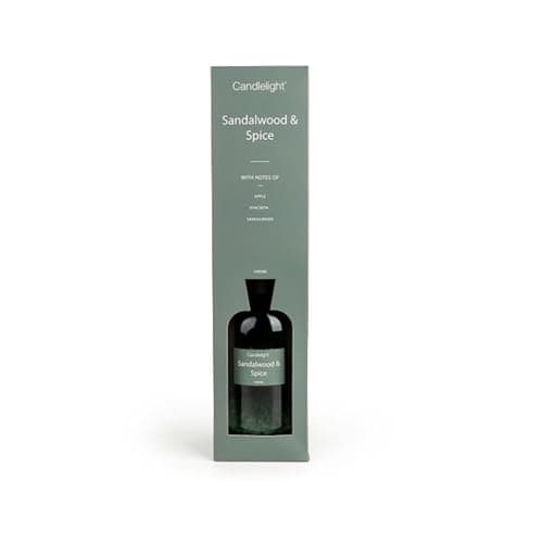 Image of Woodside Home Living Candlelight 1000ml Reed Diffuser - Sandalwood & Spice