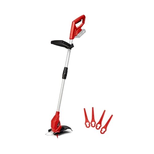 Image of Einhell Cordless Strimmer 18V Power X-Change, Lightweight Battery Grass Trimmer With 20 x Blades, 24cm Cutting Width, Without Battery GC-CT 18/24 Li Solo