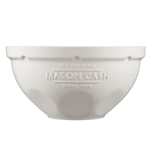 Image of Mason Cash Innovative Kitchen Tilt Mixing Bowl | Dual-Function Stoneware Bowl for Easy Whisking & Baking | Smart Design for Better Mixing Performance