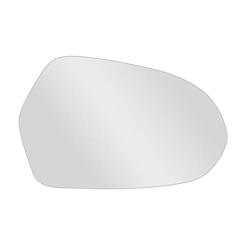 Image of Hoypeyfiy 4G0857536 Front Right Driver Side Wing Mirror Glass Heated with Backing Plate, Replacement for A6 2011 2012 2013 2014 2015 2016 2017 2018 Mirror Glass Wing Door Heated 4G0857536B