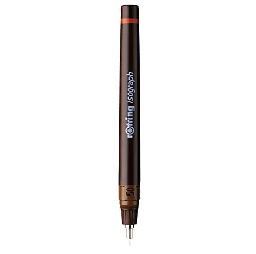 Image of rOtring Isograph Technical Drawing Pen | 0.50 mm | Refillable Fineliner Pen