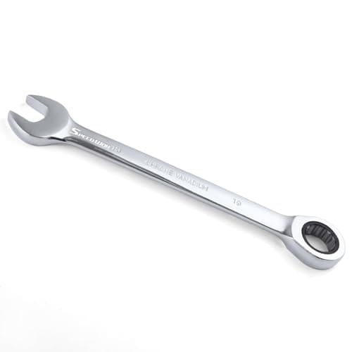Image of SPEEDWOX 19mm Ratchet Wrench 72 Teeth Ratchet Wrench Industrial Grade Gear Spanner with 12-Point Design Box End Head 72-Tooth Ratcheting Combination Wrench Spanner for Projects with Tight Spaces