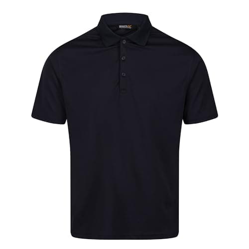 Image of Regatta Professional Mens Pro Wicking Casual Polo Short Sleeved T Shirt Navy