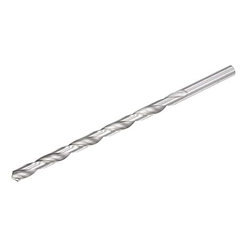Image of sourcing map 9mm Twist Drill Bits, High-Speed Steel Straight Shank Extra Long Drill Bit 200mm Length for Wood Plastic Aluminum