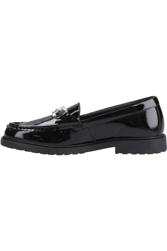 Image of Hush Puppies Women's Verity Snaffle Loafer Pt, Black, 4 UK