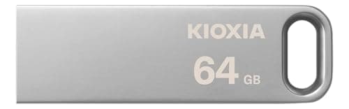 Image of KIOXIA TransMemory U366 USB Flash Drive 64GB 3.0 USB File Transfer on PC/MAC, Metal