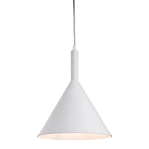 Image of Firstlight Everest - 1 Light Dome Ceiling Pendant White with White Inside, E27