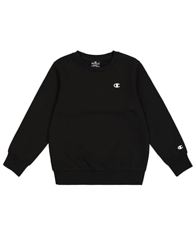Image of Champion Legacy Basics B-Ultralight Powerblend Fleece Crewneck Sweatshirt Kids & Boys, Nero, 15-16 Years