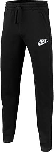 Image of Nike Kids Club Fleece Jogger Pants - Black/Black/White, M