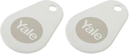 Image of Yale Keyless Connect Key Tag White (Pack of 2)