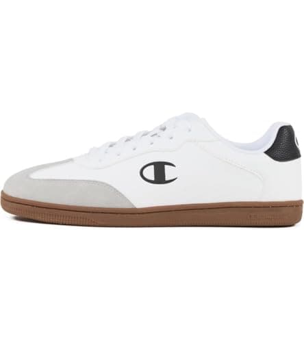 Image of Champion Prestige Mix Material Low, Men's Sneakers, White Black ww001, 10 UK