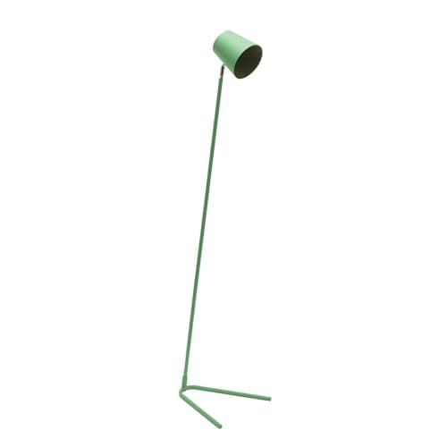 Image of ValueLights | Sage Green Metal Floor Lamp with Tapered Dome Shade Living Room Office Task Light | Floor Lamps, Home Décor & Improvement Essential | Included LED Bulb