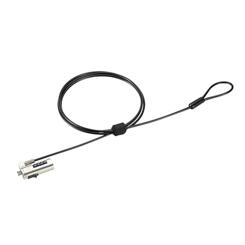 Image of Kensington Combination Laptop Lock for Nano Size Security Slot, Resettable 4-Digit Combination Lock (K60214WW)