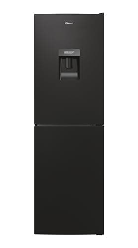 Image of CANDY CCT3L517EWBK Low Frost 50/50 Fridge Freezer with Non Plumbed Water Dispenser- Black - E Rated
