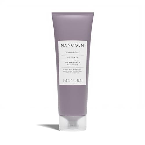 Image of Nanogen Thickening Luxe Shampoo for Women 240ml - Conditioning shampoo, deep cleansing with Salicylic acid and Hair Growth Ingredients to encourage hair growth. Can use with Minoxidil treatment.