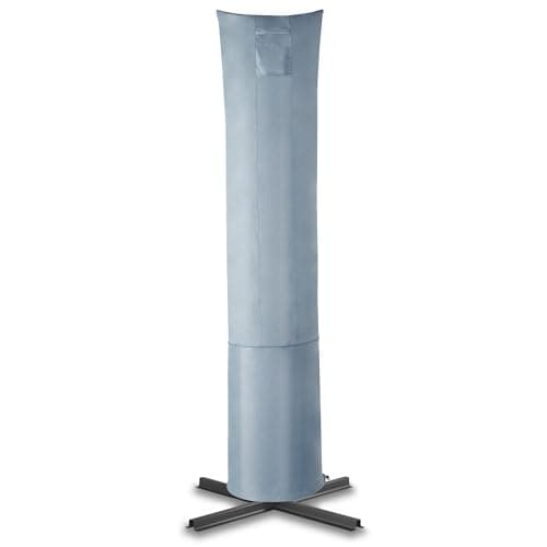 Image of VonHaus Waterproof Cantilever Parasol Cover – Large Premium Heavy Duty, Breathable 420D Oxford Fabric Protection for Garden Cantilever Banana Umbrella (H255 x W70 x D60cm)