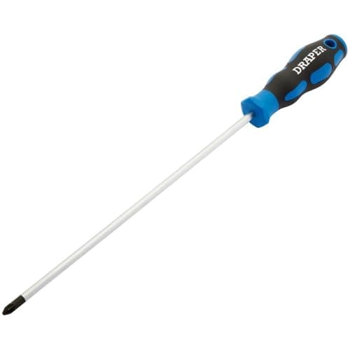 Image of Draper 48930 Number 2 PZ Type Screwdriver with Soft Grip Handle, 250mm
