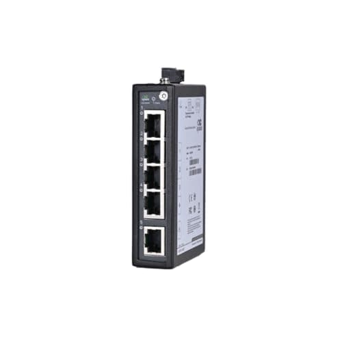 Image of InHand Networks Industrial Network Switch, 5 Ports Gigabit RJ45 Ports,IP30, DIN Rail, FCC/CE/UL Certification, Industrial Switch,DIP switch for QoS and BSP. (5 Ports 10/100/1000 Base-T(X))