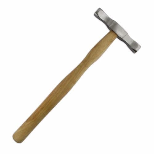 Image of PLANISHING HAMMER : Square Head, Chasing Repouse, Sheet Metal Panel Jewellery Design Tool (325)