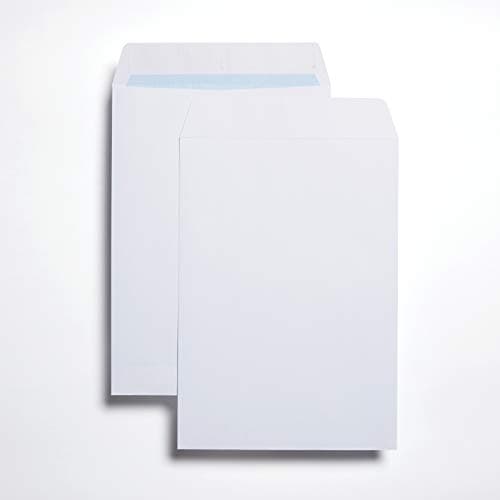 Image of Indigo® C4 White Self-Seal Pocket Envelopes – Durable, Professional, Eco-Friendly Mailing Solution (Pack of 250)