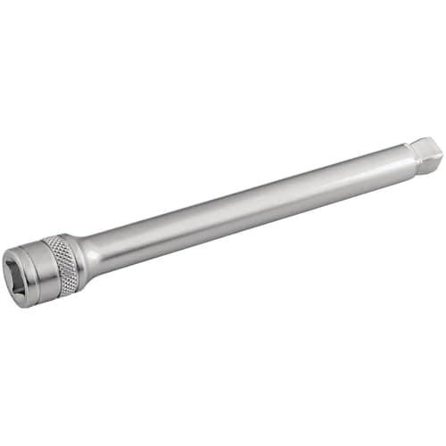 Image of Draper 3/8" Drive Satin Chrome Wobble Socket Extension Bar 150mm