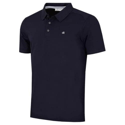 Image of Calvin Klein Mens Campus Polo Shirt - Navy - XXL