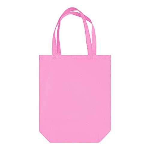 Image of IMFAA Plain Heavy Duty (50x40x10) with 10 Cm bottom Gusset 100% Cotton Canvas Reusable Strong Shoulder/Hand Tote Shopping Bags (Pack-1, Pink)…