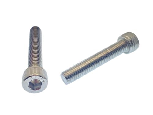 Image of M8 x 45mm Allen Socket Head Cap Screws (10pk) - ISO 4762 A2-70 Stainless Steel Allen Hex Drive Machine Screws - Full Thread Metric Fasteners for DIY, Engineering, 3D Printing M2 M3 M4 M5 M6 M8 (10pk)