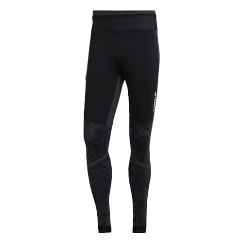 Image of adidas Mens Terrex Agravic Trail Running TIGHTSLong Tights Leggings