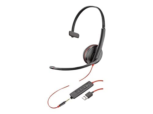 Image of Plantronics AUDIO BLACKWIRE C3215 USB-A SINGLE UNIT IN