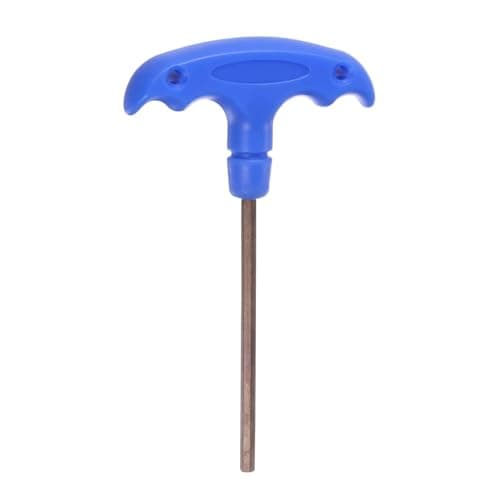 Image of TOP-VIGOR 1Pcs H4 T-Handle Hex Key Wrench, 4mm S2 Steel T-Key Inner Hexagon Spanner Allen Key Allen Key Repair Tool