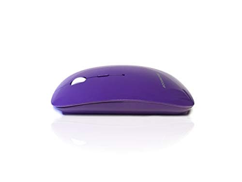 Image of Accuratus Image RF Purple - Wireless 2.4GHz RF Full Size Computer Mouse with Glossy Finish