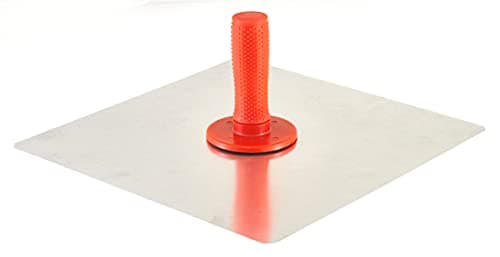 Image of Amtech - Aluminium Plasterers Hawk, 300 x 300mm Lightweight Body with Handle, for Holding Plaster and Mortar