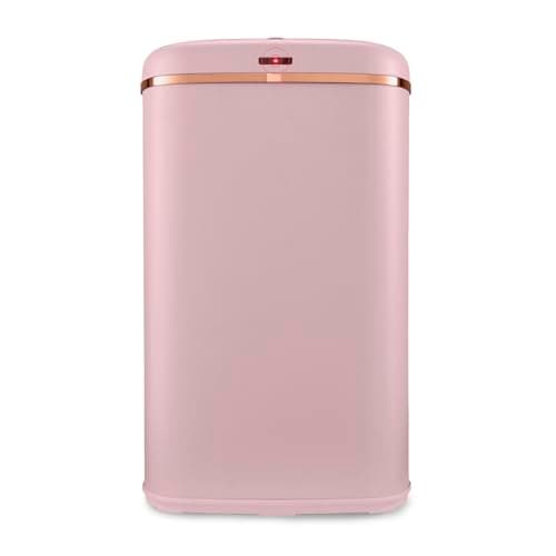 Image of Tower T838010PNK Cavaletto Square Sensor Bin, 58L, Pink and Rose Gold