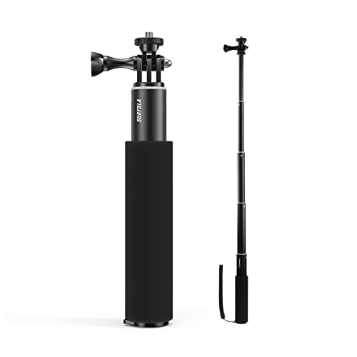 Image of Surfola Action Camera Selfie Stick - Pole Handheld Grip Compatible with Tripod and Action Camera WOLFANG