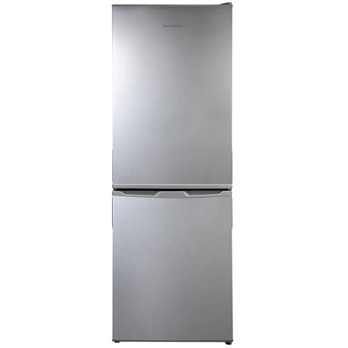 Image of Russell Hobbs Fridge Freezer Low Frost Silver 60/40, 174 Total Capacity, Freestanding 50cm Wide 145cm High, Fast Freeze, Adjustable Thermostat, 2 Year Guarantee RH145FF501E1S