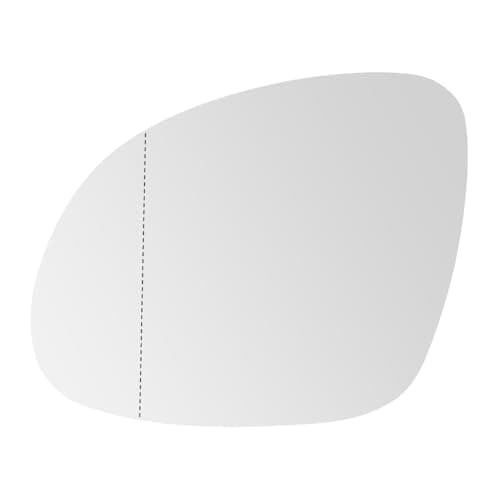 Image of SENZEAL Wing Mirror Glass Heated Left Passenger Side for VW Tiguan 2007-2016 Skoda Yeti 2009-2017 Sharan 2010-2022 Seat Alhambra 2010-2020 5N0857521 5N0857522 (Left)