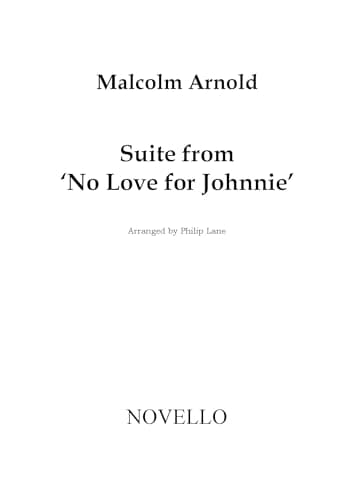 Image of Malcolm Arnold: Suite from 'No Love for Johnnie' (Study Score)