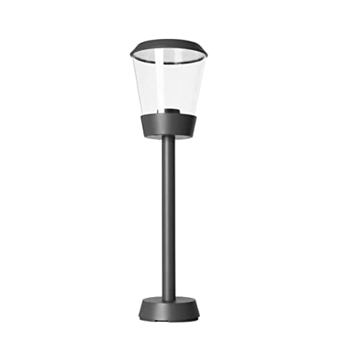 Image of Forlight Elaine Outdoor Bollard Urban Grey, IP54